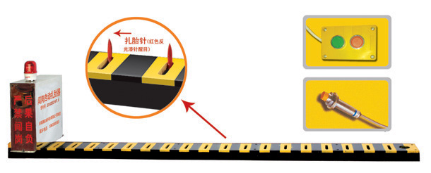 龙门县V3嵌入式闯岗自动扎胎器/阻车器